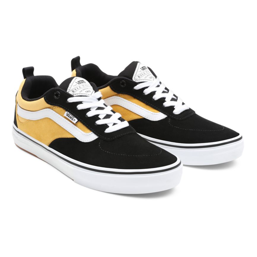 Vans Kyle Walker Pro Dam Guld/Svarta - Vans Skateskor Billigt (VXYJB5304)